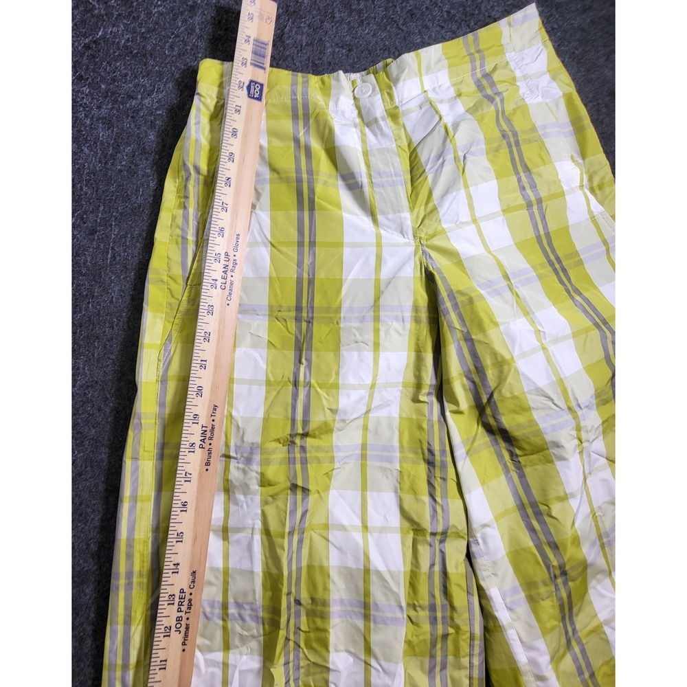 Alembika Blonde Plaid Capri Pants Women's Size 2 Medium - Picture 8 of 13